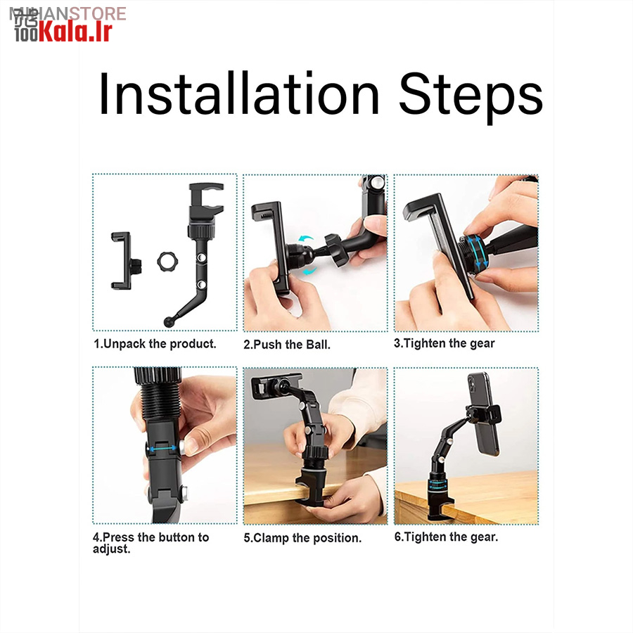 هولدر موبایل آینه ای 9 هولدر موبایل آینه ای - Image 9