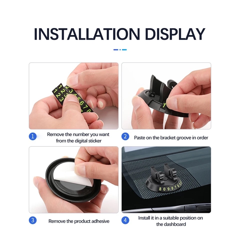 هولدر موبایل و پارک فون چرخشی خودرو 6 هولدر موبایل و پارک فون چرخشی خودرو - Image 6