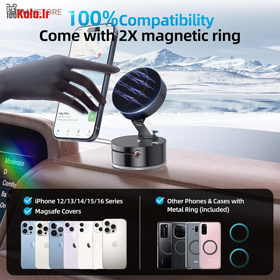 هولدر مگنتی موبایل موستانگ 5 هولدر مگنتی موبایل موستانگ - Image 5