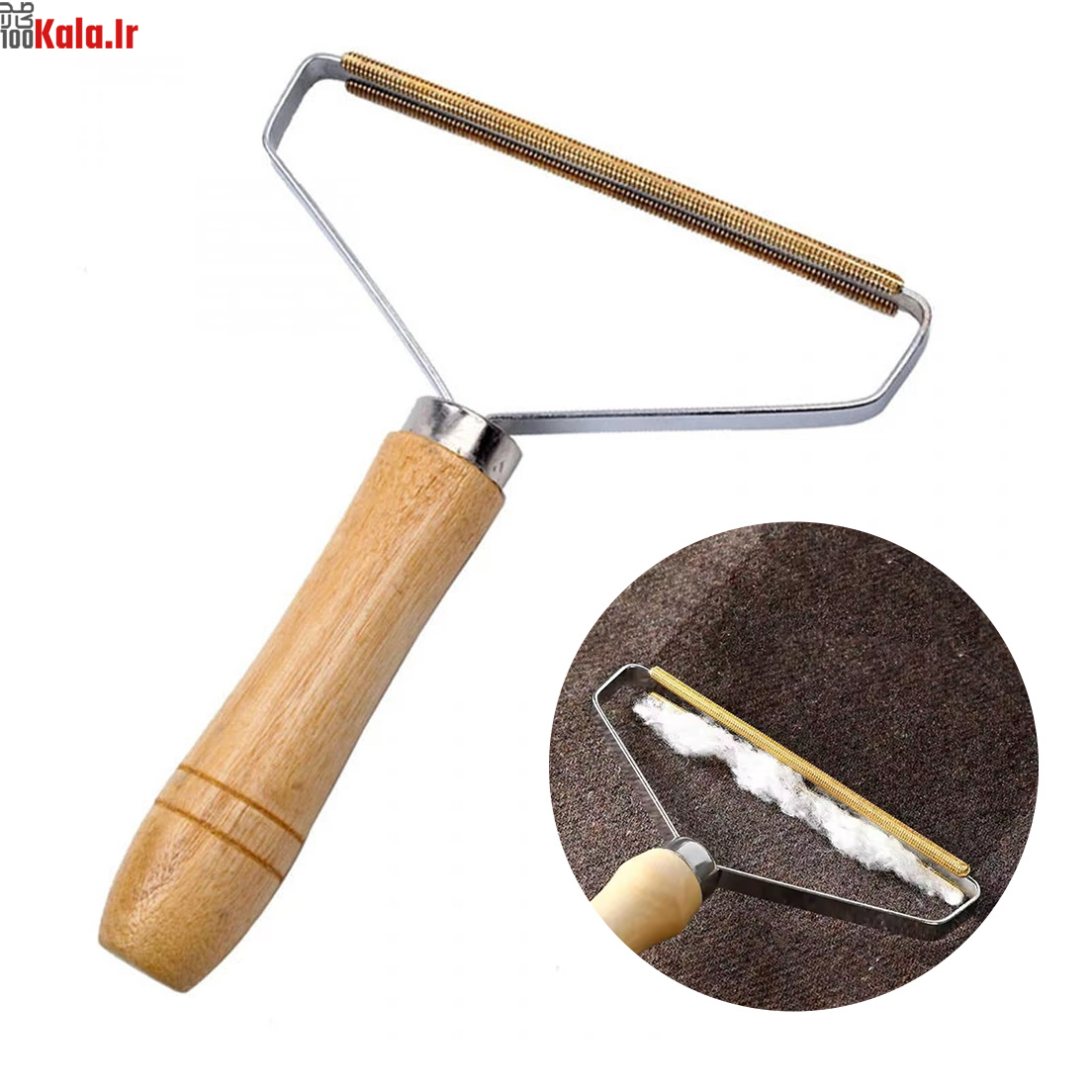 پرزگیر و موگیر فرش و مبلمان مدل چوبی 1 پرزگیر و موگیر فرش و مبلمان مدل چوبی