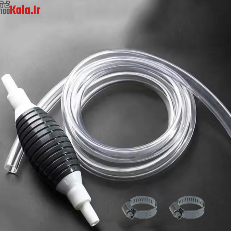 پمپ دستی بنزین و مایعات به همراه شلنگ و 2 بست فلزی 6 پمپ دستی بنزین و مایعات به همراه شلنگ و 2 بست فلزی - Image 6