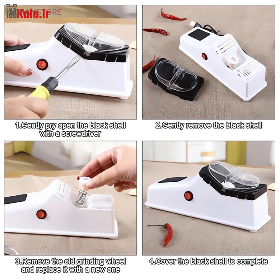 چاقو تیزکن برقی چند کاره 8 چاقو تیزکن برقی چند کاره - Image 8