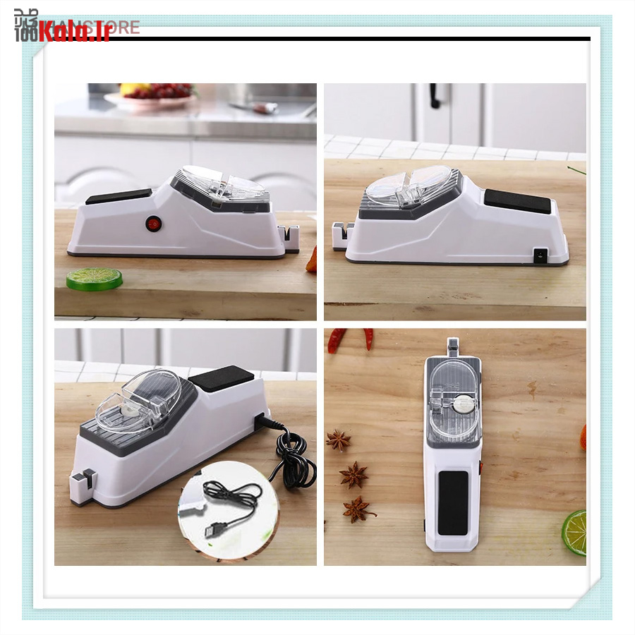 چاقو تیزکن برقی چند کاره 9 چاقو تیزکن برقی چند کاره - Image 9