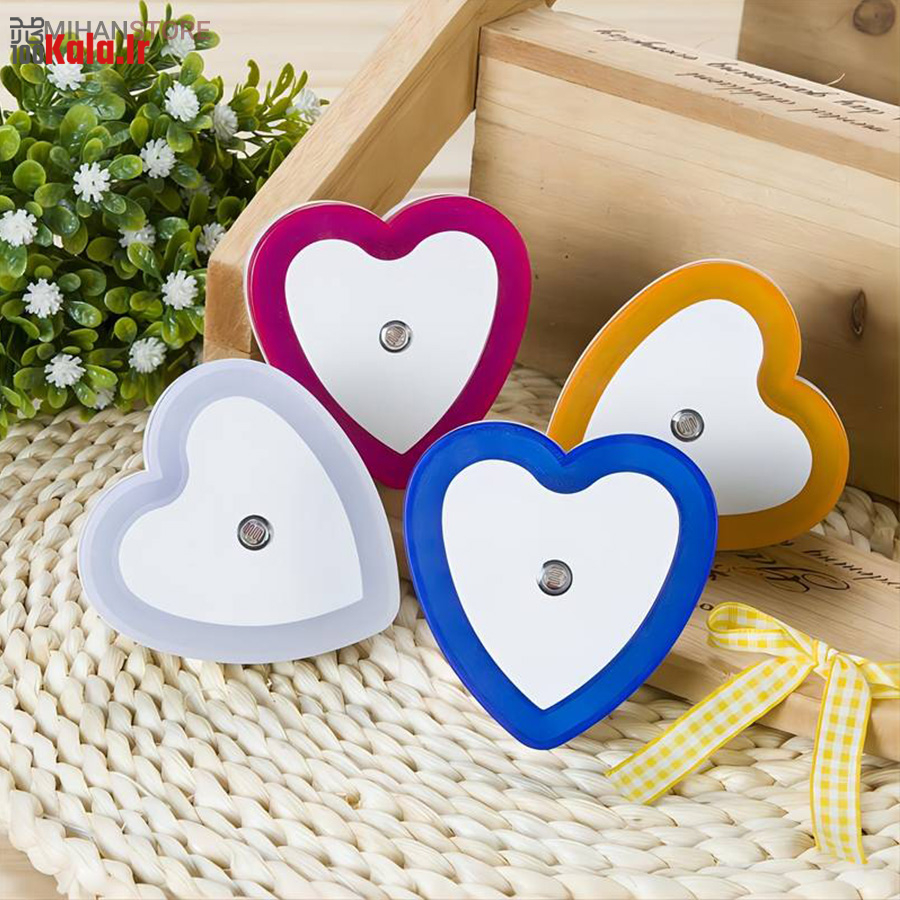 چراغ خواب سنسور دار Heart 1 چراغ خواب سنسور دار Heart