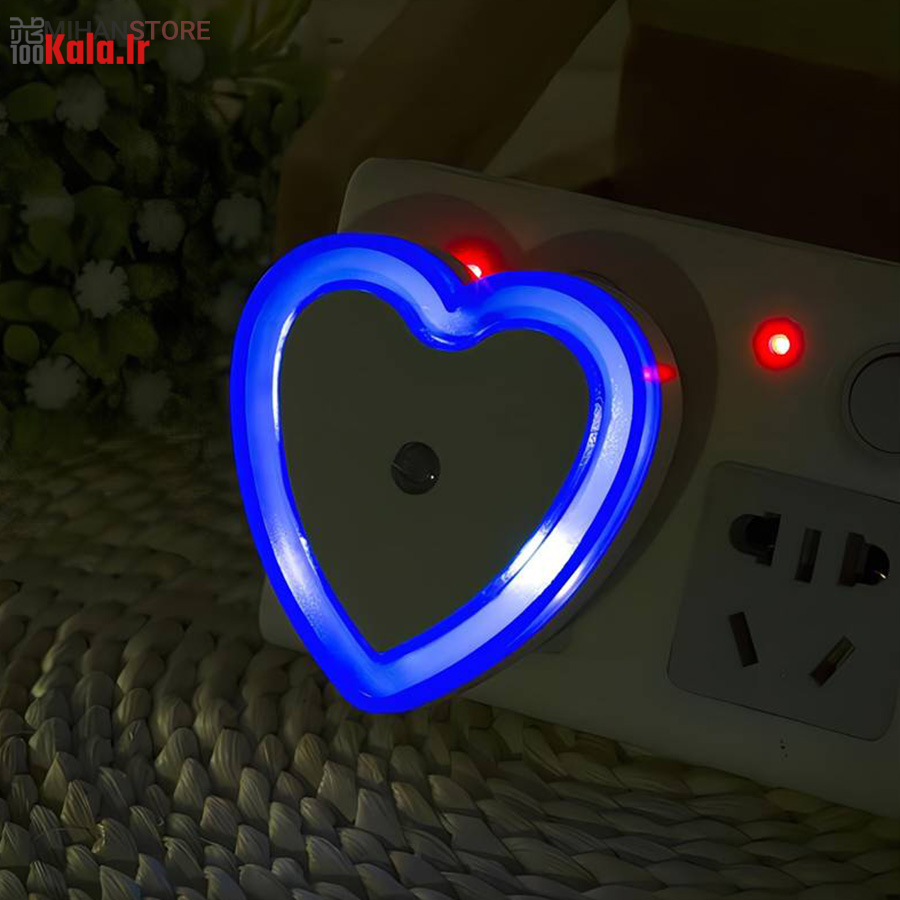 چراغ خواب سنسور دار Heart 9 چراغ خواب سنسور دار Heart - Image 9