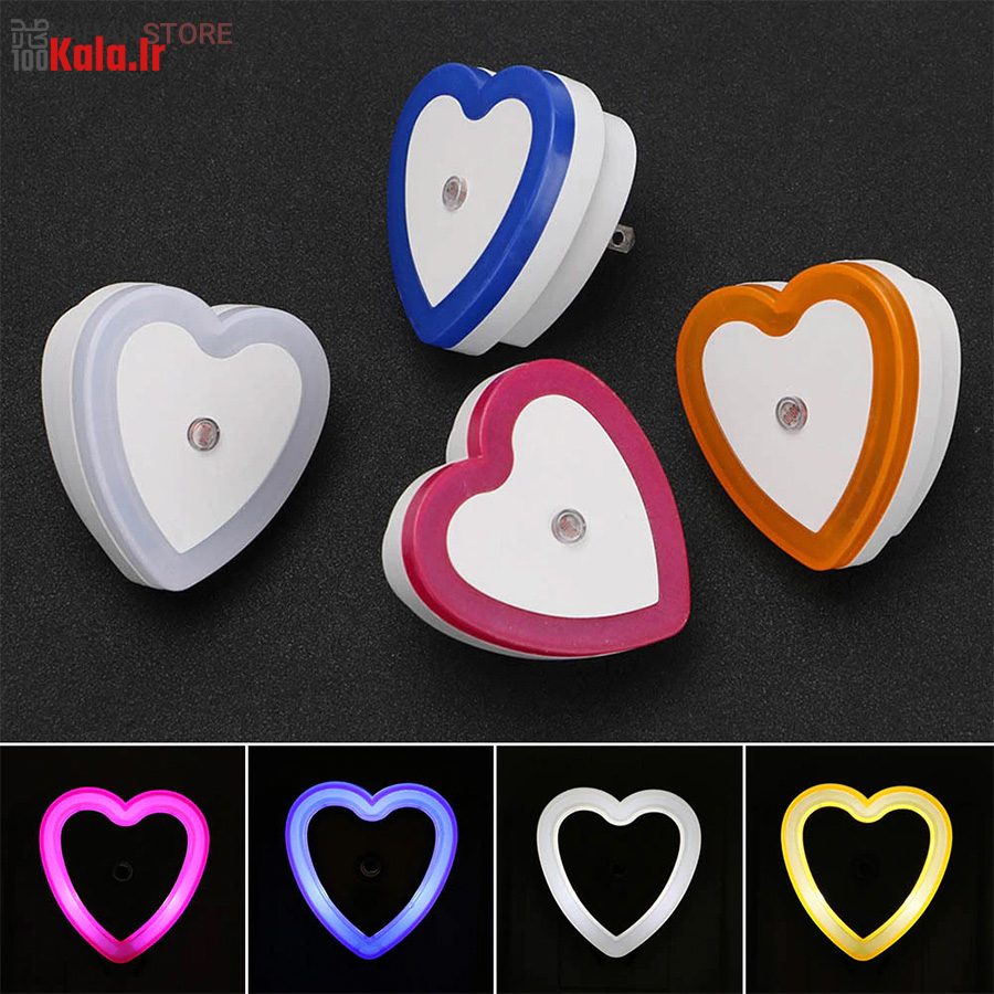 چراغ خواب سنسور دار Heart 15 چراغ خواب سنسور دار Heart - Image 15