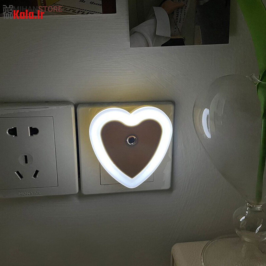 چراغ خواب سنسور دار Heart 17 چراغ خواب سنسور دار Heart - Image 17
