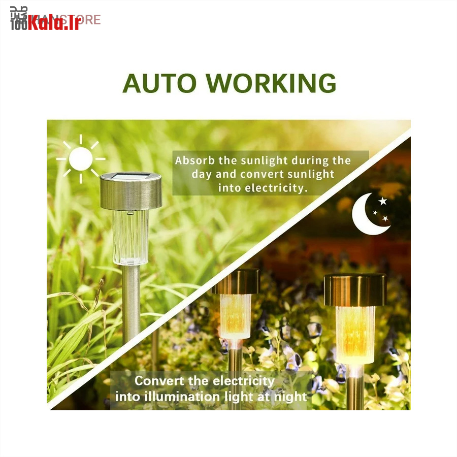 چراغ خورشیدی باغچه مدل STAR 30 چراغ خورشیدی باغچه مدل STAR - Image 30