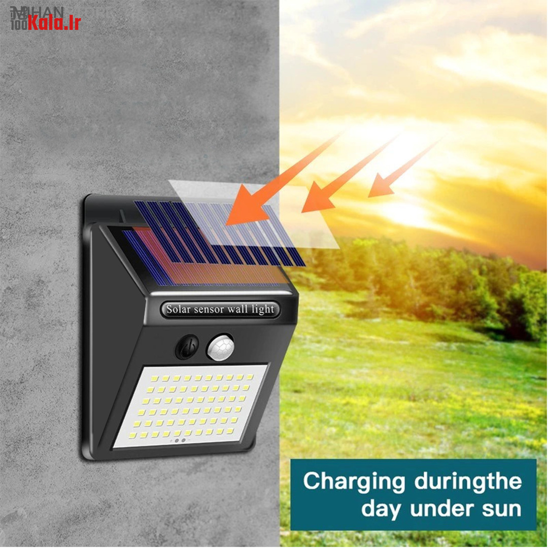 چراغ خورشیدی دیواری Solar Light 1 چراغ خورشیدی دیواری Solar Light