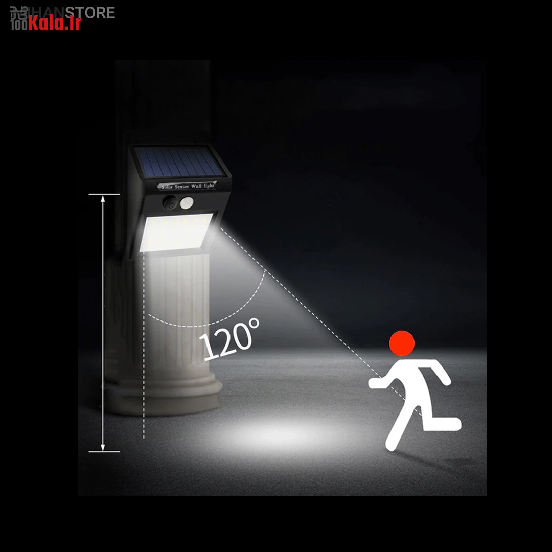 چراغ خورشیدی دیواری Solar Light 10 چراغ خورشیدی دیواری Solar Light - Image 10