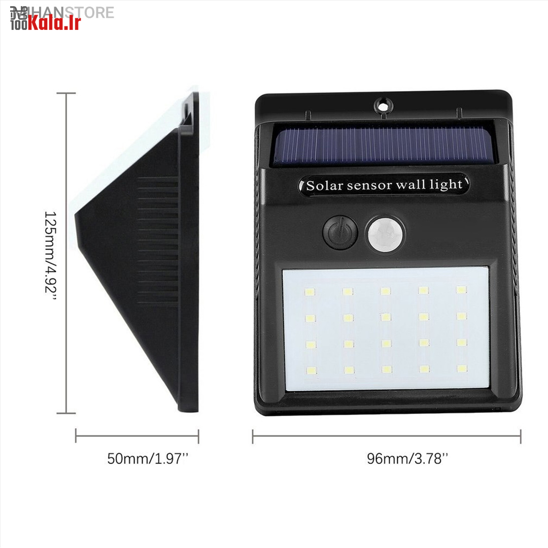 چراغ خورشیدی دیواری Solar Light 11 چراغ خورشیدی دیواری Solar Light - Image 11