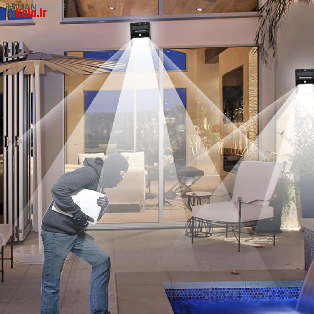 چراغ خورشیدی دیواری Solar Light 15 چراغ خورشیدی دیواری Solar Light - Image 15