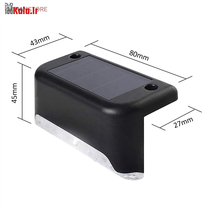 چراغ خورشیدی LED بالکن و پله 7 چراغ خورشیدی LED بالکن و پله - Image 7