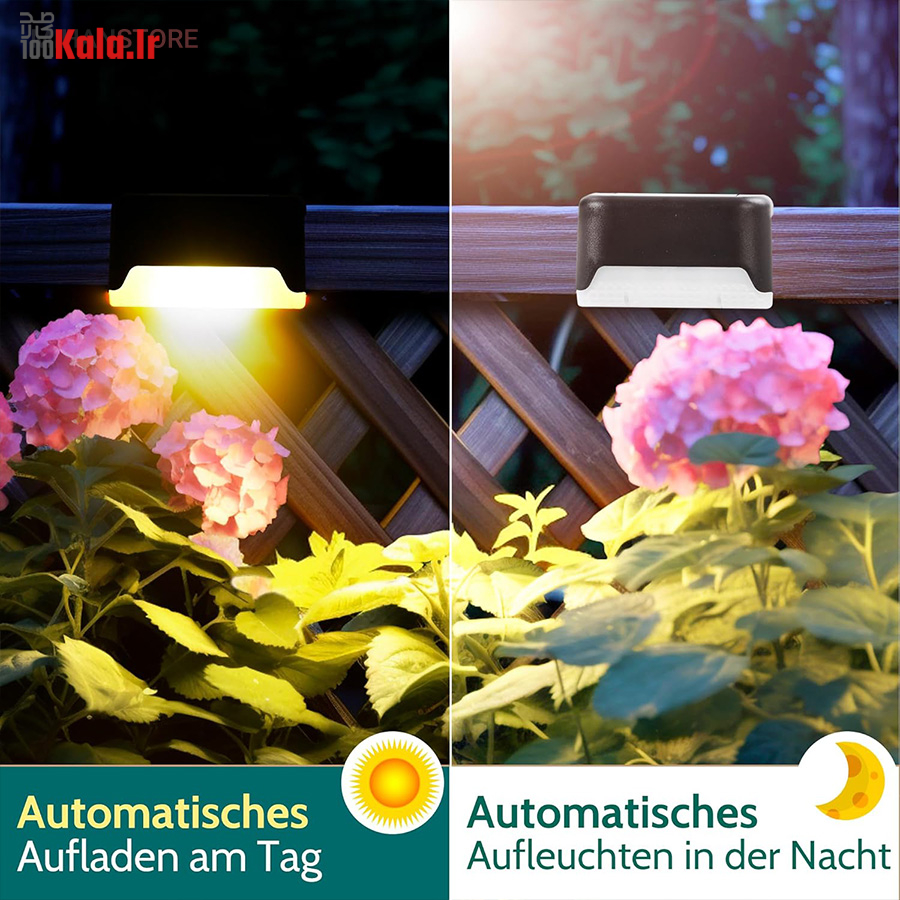 چراغ خورشیدی LED بالکن و پله 17 چراغ خورشیدی LED بالکن و پله - Image 17