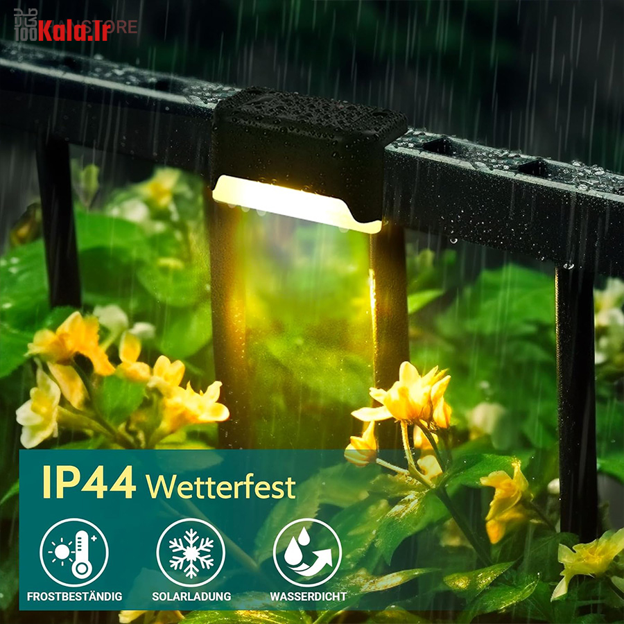 چراغ خورشیدی LED بالکن و پله 18 چراغ خورشیدی LED بالکن و پله - Image 18