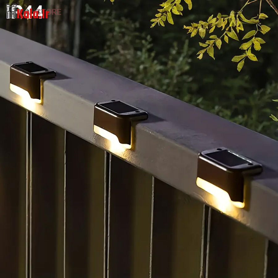 چراغ خورشیدی LED بالکن و پله 20 چراغ خورشیدی LED بالکن و پله - Image 20