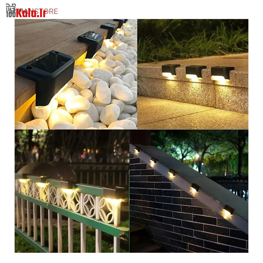چراغ خورشیدی LED بالکن و پله 21 چراغ خورشیدی LED بالکن و پله - Image 21