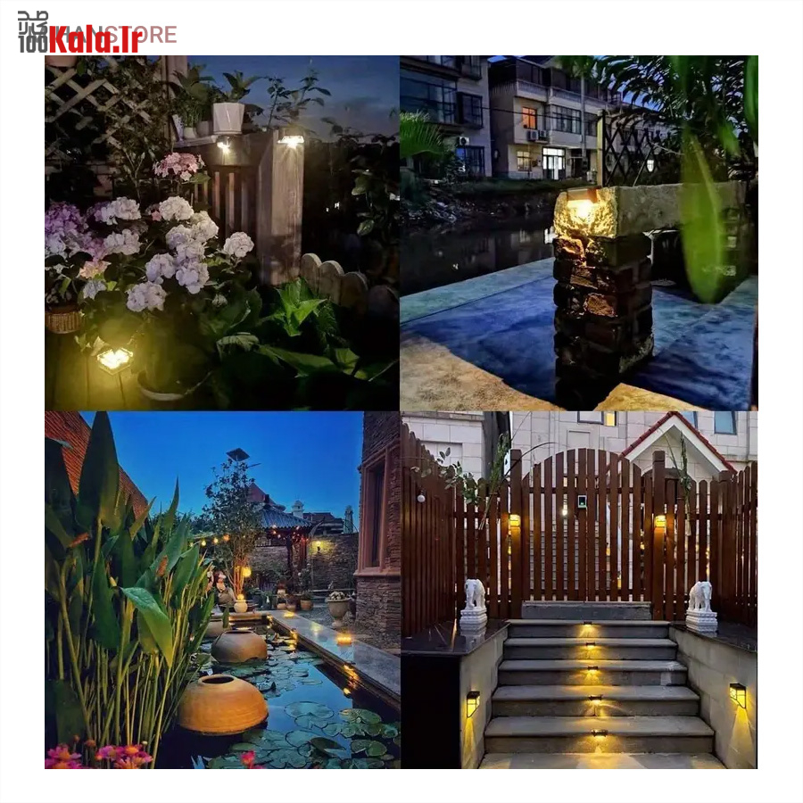 چراغ خورشیدی LED بالکن و پله 24 چراغ خورشیدی LED بالکن و پله - Image 24