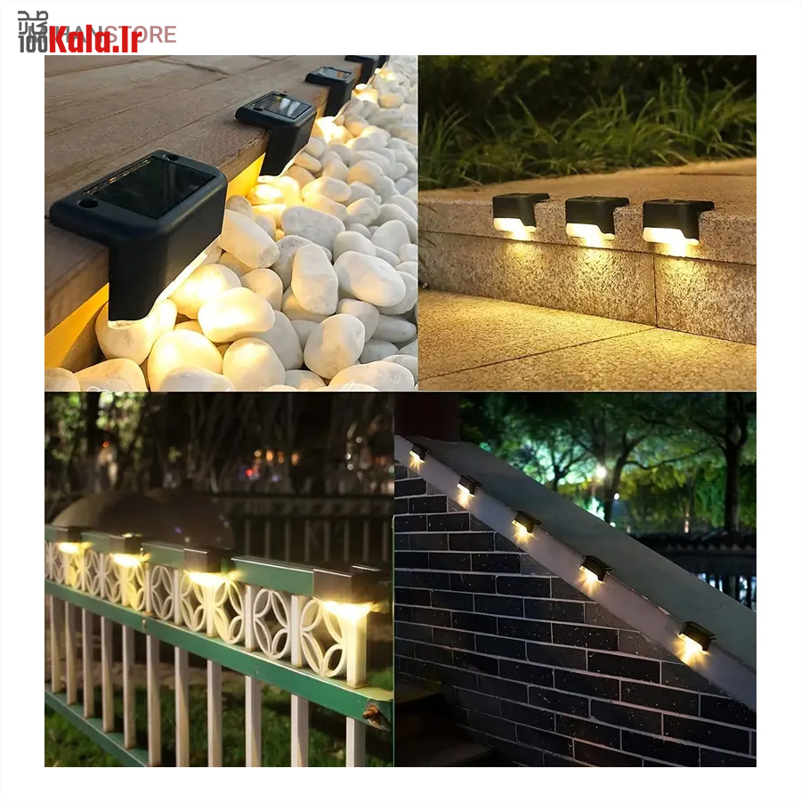 چراغ خورشیدی LED بالکن و پله 25 چراغ خورشیدی LED بالکن و پله - Image 25
