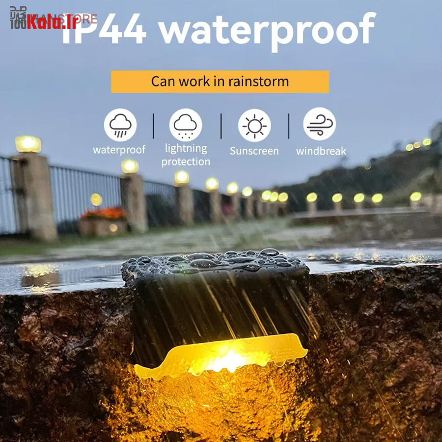 چراغ خورشیدی LED بالکن و پله 28 چراغ خورشیدی LED بالکن و پله - Image 28