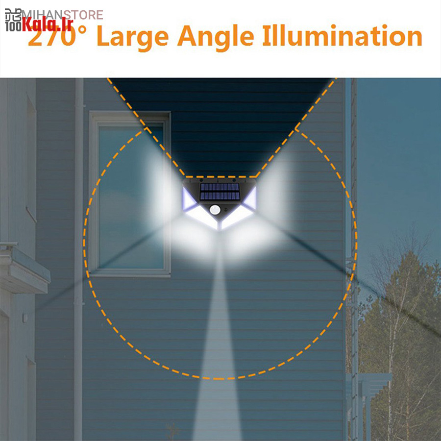 چراغ دیواری خورشیدی Solar Plus 5 چراغ دیواری خورشیدی Solar Plus - Image 5