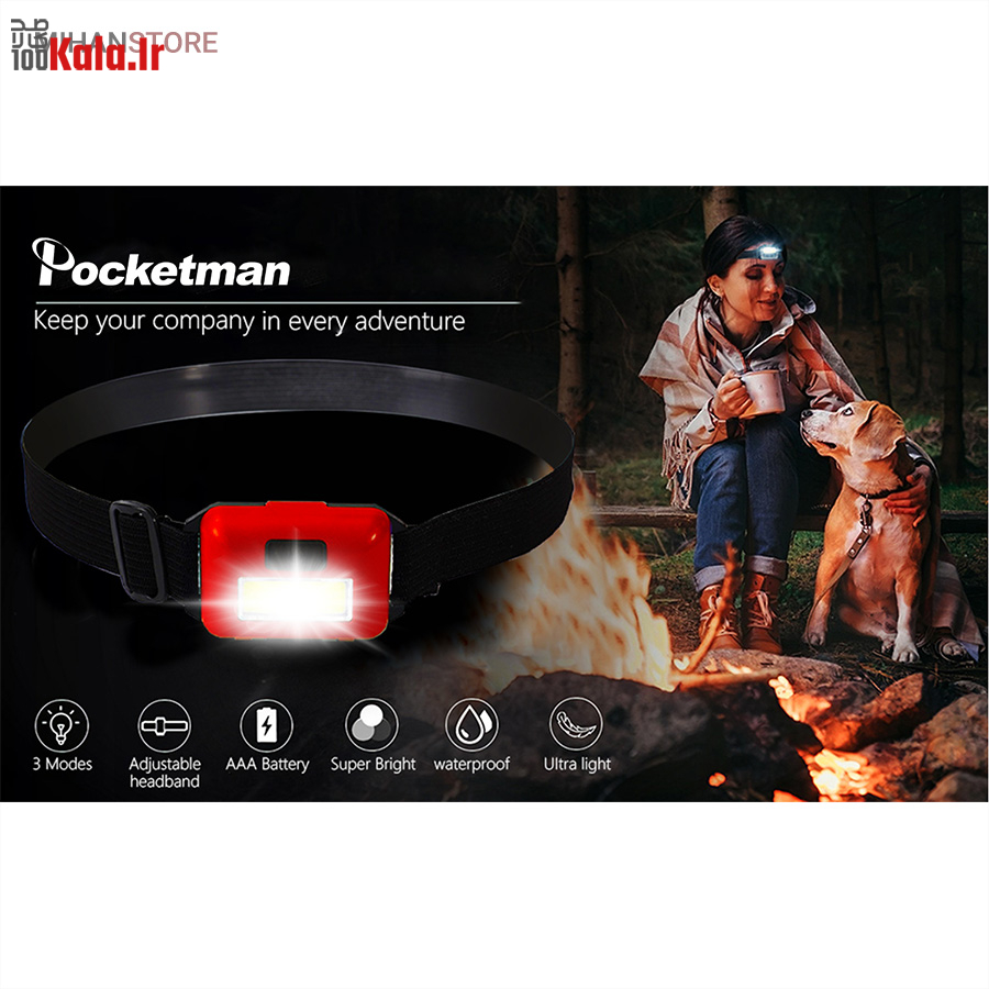 چراغ پیشانی 3 حالته Everest 4 چراغ پیشانی 3 حالته Everest - Image 4