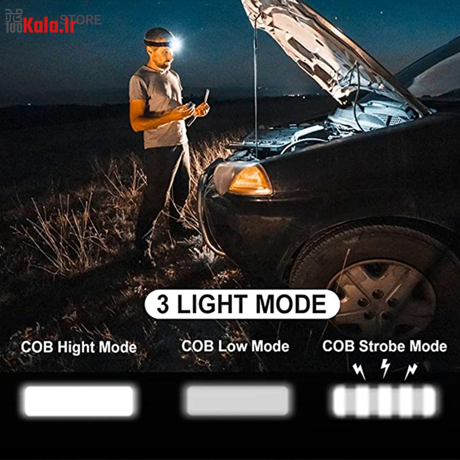 چراغ پیشانی 3 حالته Everest 7 چراغ پیشانی 3 حالته Everest - Image 7