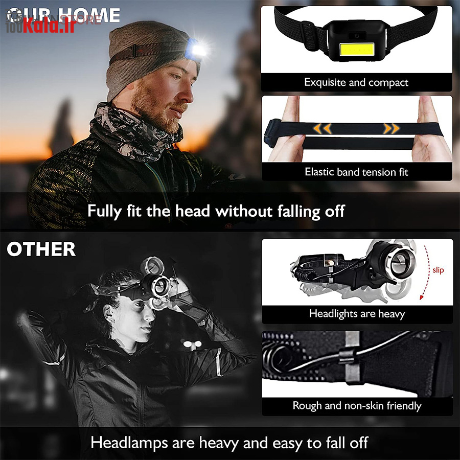 چراغ پیشانی 3 حالته Everest 15 چراغ پیشانی 3 حالته Everest - Image 15