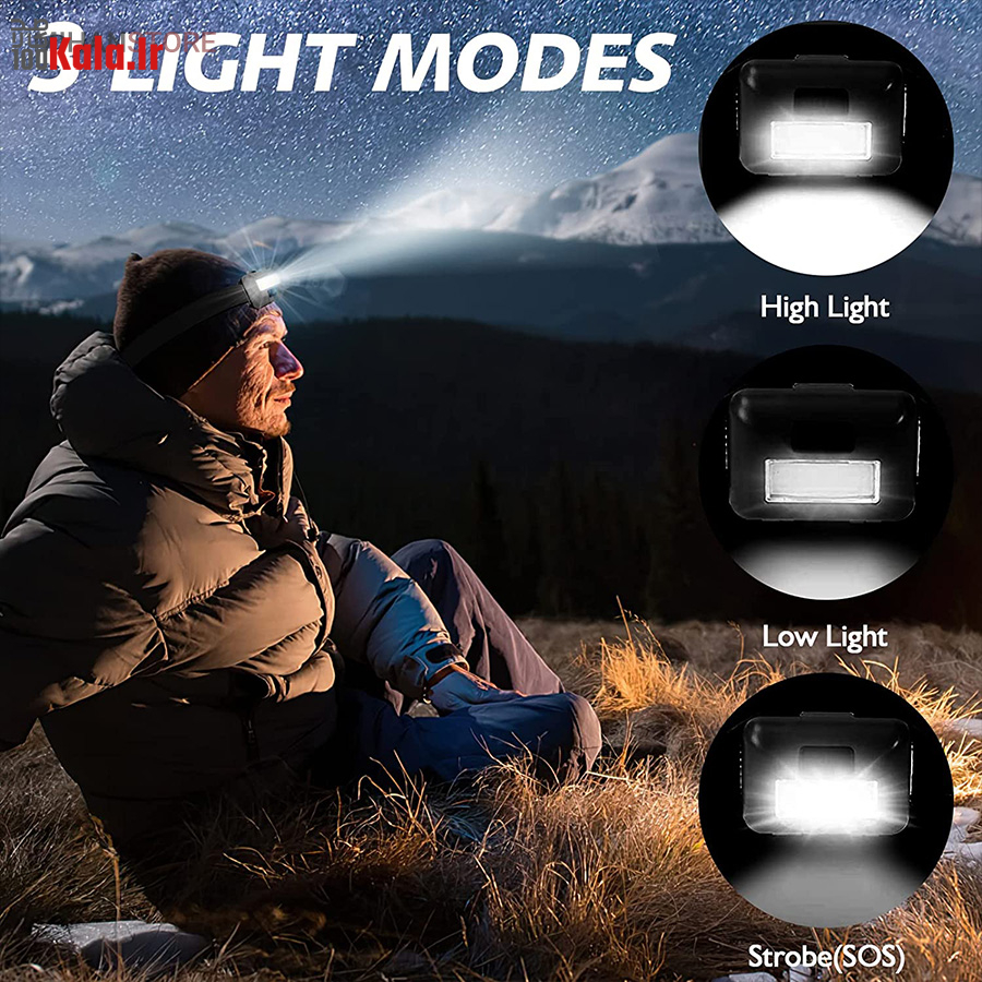 چراغ پیشانی 3 حالته Everest 20 چراغ پیشانی 3 حالته Everest - Image 20