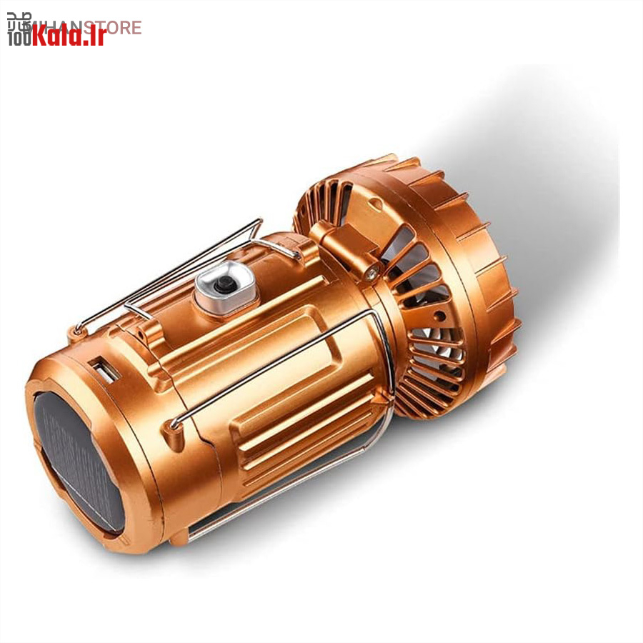 چراغ کمپینگ خورشیدی دارای پنکه و پاوربانک 11 چراغ کمپینگ خورشیدی دارای پنکه و پاوربانک - Image 11