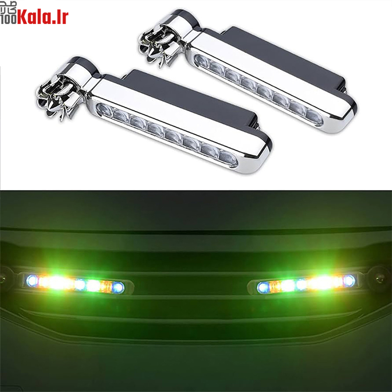 چراغ LED بادی خودرو، موتورسیکلت و دوچرخه بسته 2 عددی 3 چراغ LED بادی خودرو، موتورسیکلت و دوچرخه بسته 2 عددی - Image 3