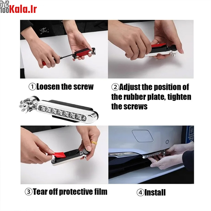 چراغ LED بادی خودرو، موتورسیکلت و دوچرخه بسته 2 عددی 8 چراغ LED بادی خودرو، موتورسیکلت و دوچرخه بسته 2 عددی - Image 8