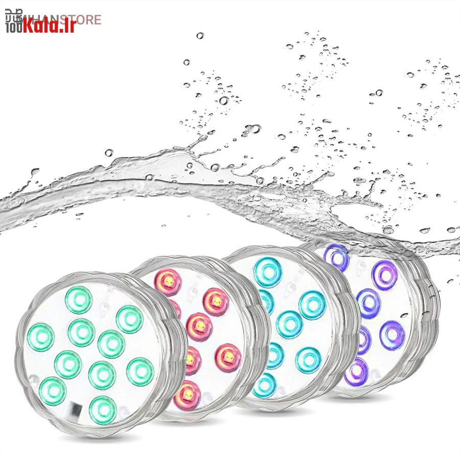 چراغ LED ریموت دار ضد آب 14 چراغ LED ریموت دار ضد آب - Image 14