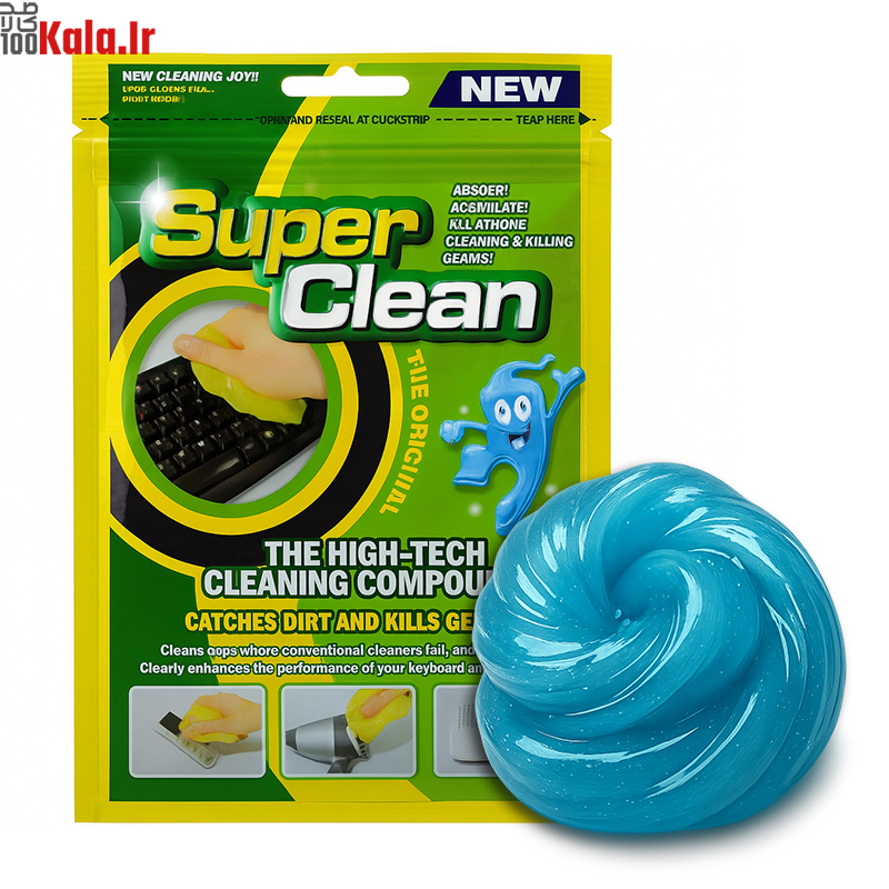 ژل تمیز کننده چند منظوره Super Clean 1 ژل تمیز کننده چند منظوره Super Clean