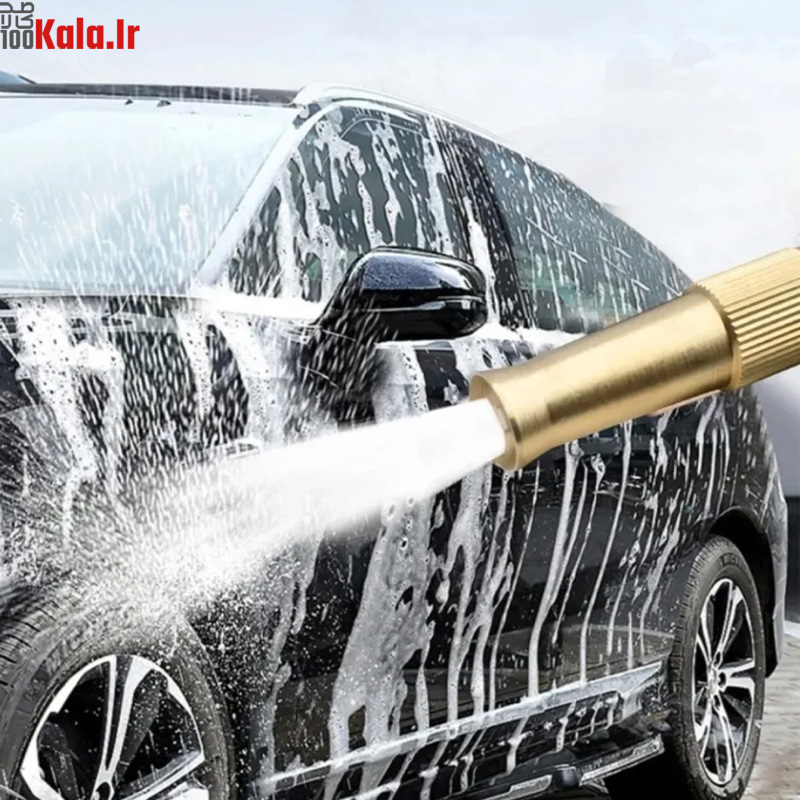 کارواش و آبپاش سر شلنگی تمام برنجی 5 کارواش و آبپاش سر شلنگی تمام برنجی - Image 5