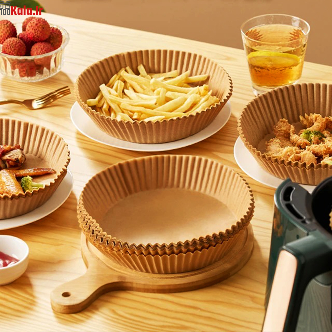 کاغذ روغنی سرخ کن هواپز بسته 50 عددی 6 کاغذ روغنی سرخ کن هواپز بسته 50 عددی - Image 6