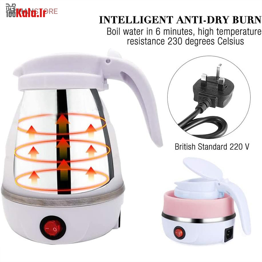 کتری برقی سیلیکونی تاشو 23 کتری برقی سیلیکونی تاشو - Image 23