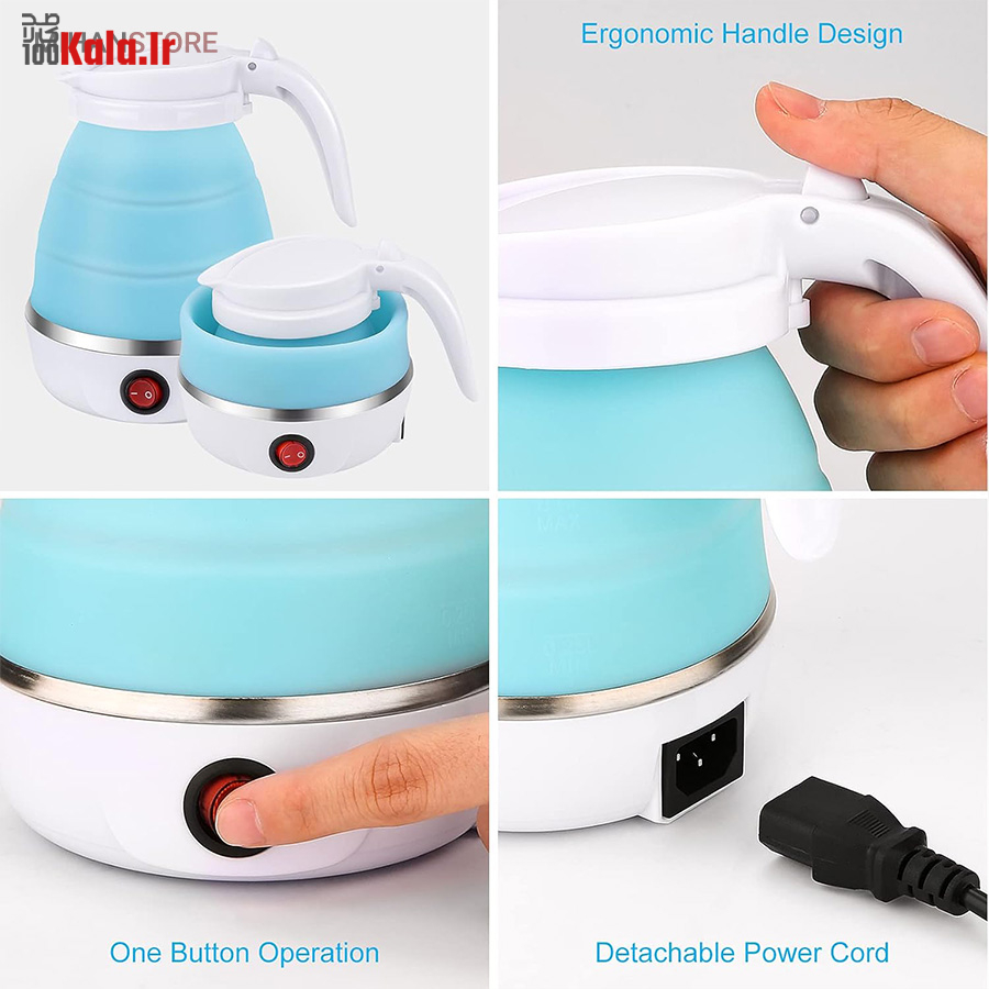 کتری برقی سیلیکونی تاشو 28 کتری برقی سیلیکونی تاشو - Image 28