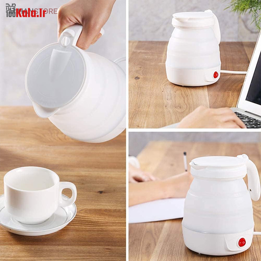 کتری برقی سیلیکونی تاشو 29 کتری برقی سیلیکونی تاشو - Image 29