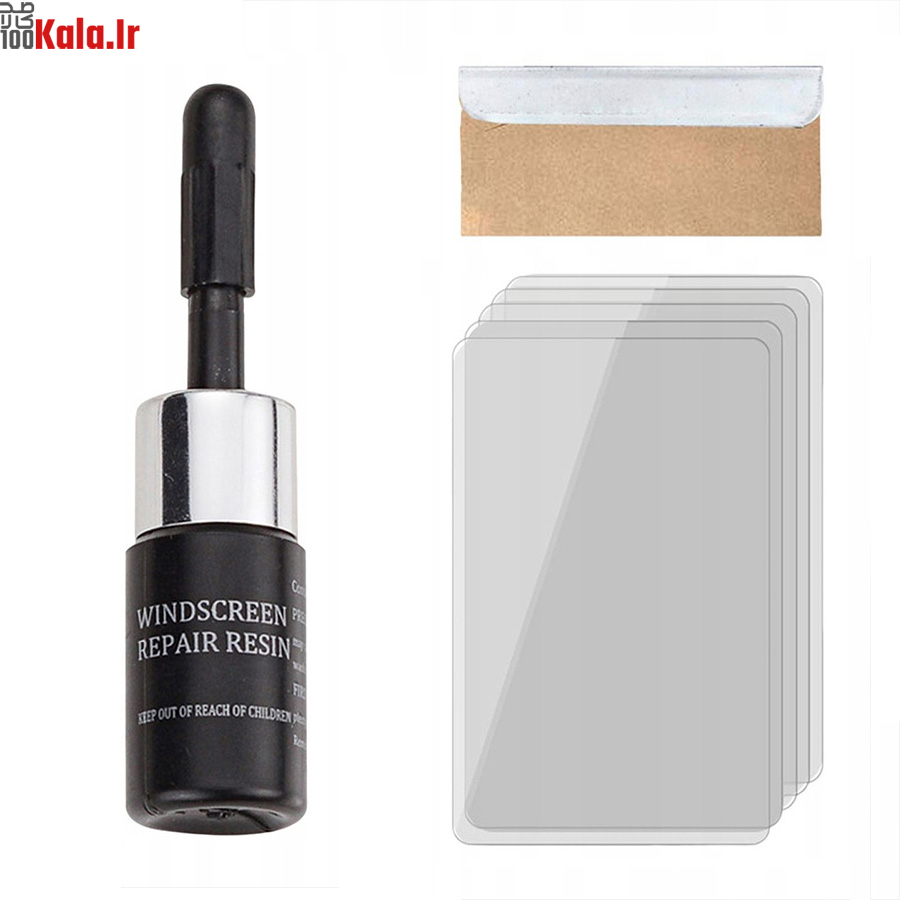 کیت ترمیم ترک شیشه با طلق و تیغ مخصوص 1 کیت ترمیم ترک شیشه با طلق و تیغ مخصوص