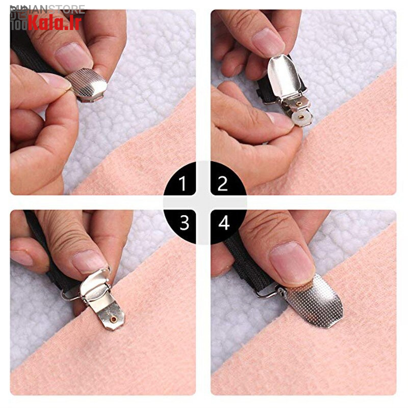 گیره نگهدارنده رو تختی 4 سر 10 گیره نگهدارنده رو تختی 4 سر - Image 10