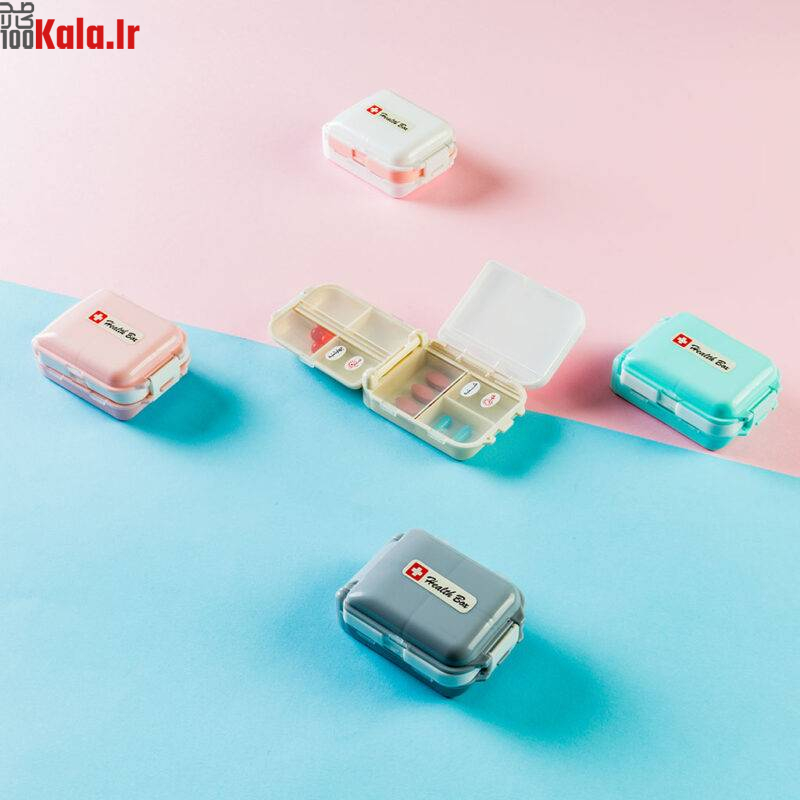 یادآور و نگهدارنده قرص 8 محفظه مدل Health Box 3 یادآور و نگهدارنده قرص 8 محفظه مدل Health Box - Image 3