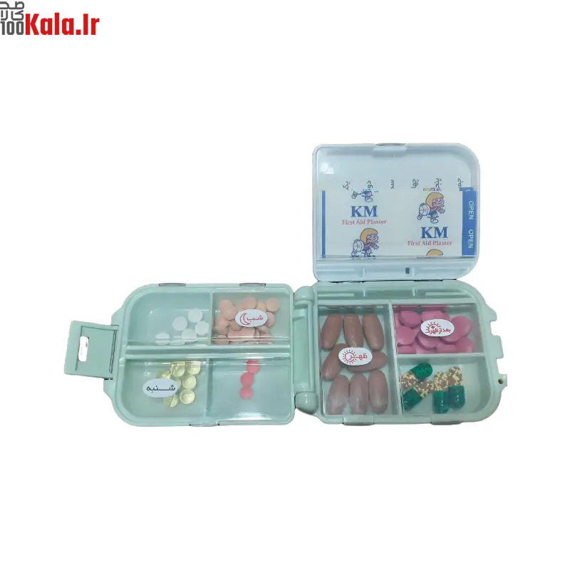یادآور و نگهدارنده قرص 8 محفظه مدل Health Box 4 یادآور و نگهدارنده قرص 8 محفظه مدل Health Box - Image 4