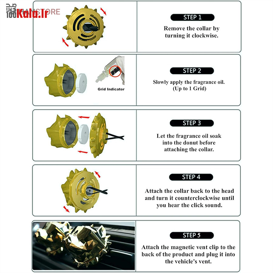 خوشبوکننده دریچه ای خودرو مدل Bulldog Freshener 21 خوشبوکننده دریچه ای خودرو مدل Bulldog Freshener - Image 21