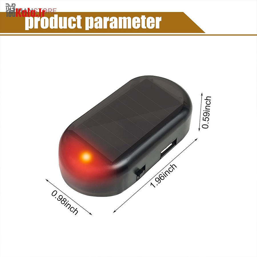 دزدگیر فیک خورشیدی چشمک زن 10 دزدگیر فیک خورشیدی چشمک زن - Image 10