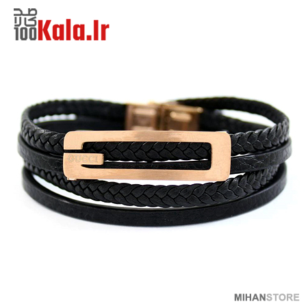 دستبند چرم طرح Gucci 1 دستبند چرم طرح Gucci
