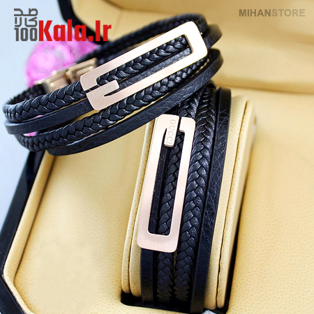 دستبند چرم طرح Gucci 4 دستبند چرم طرح Gucci - Image 4