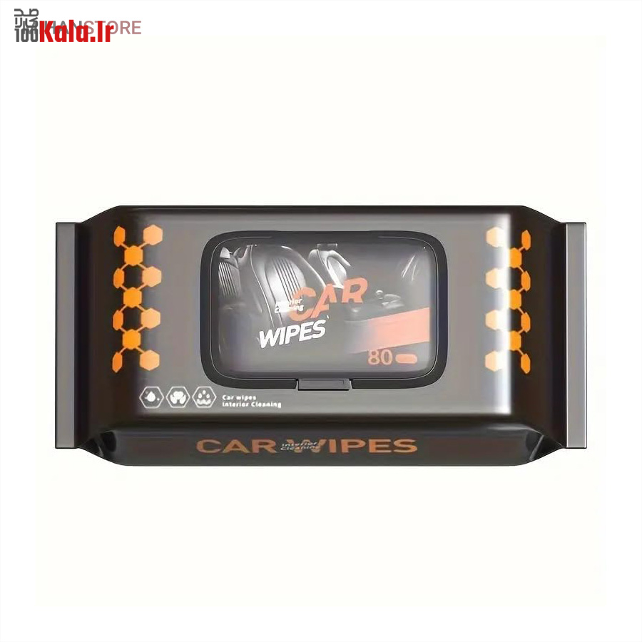 دستمال مرطوب خودرو و کفش (80 عددی) 6 دستمال مرطوب خودرو و کفش (80 عددی) - Image 6