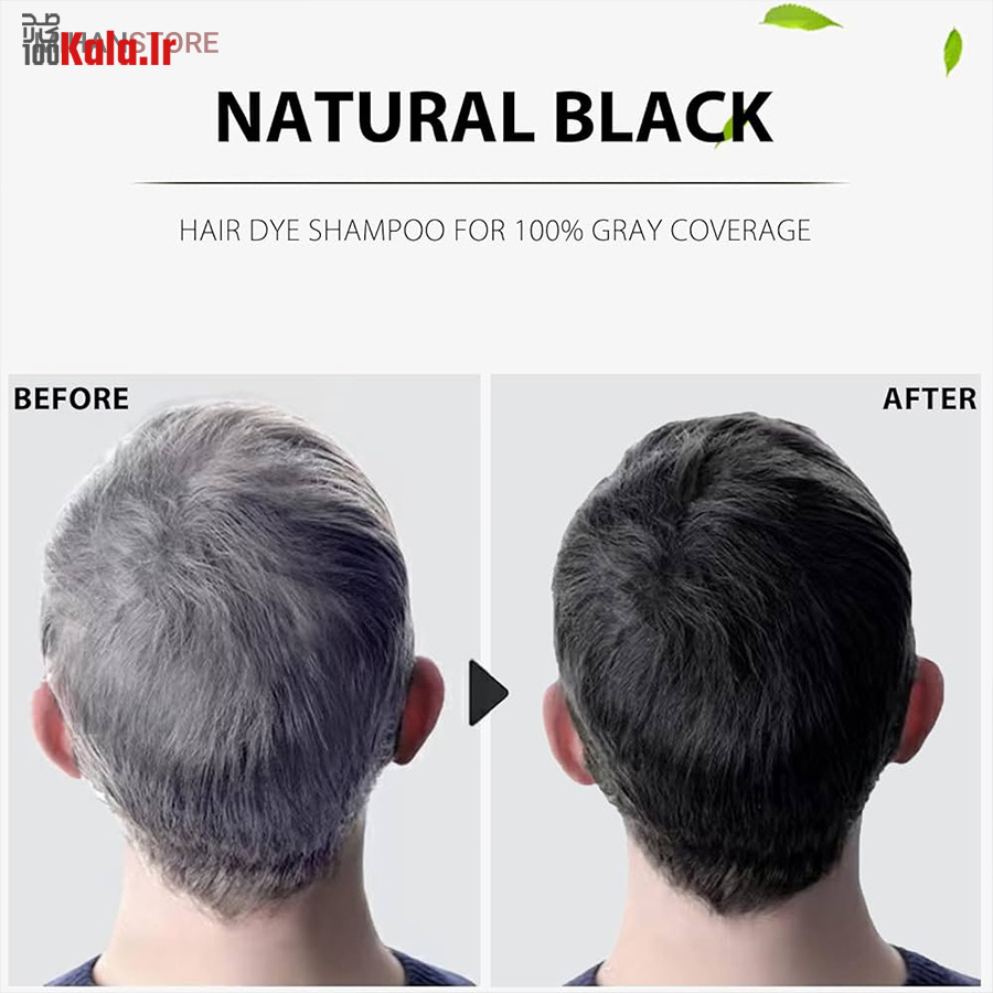 رنگ گیاهی رفع سفیدی مو (شانه دار) 4 رنگ گیاهی رفع سفیدی مو (شانه دار) - Image 4