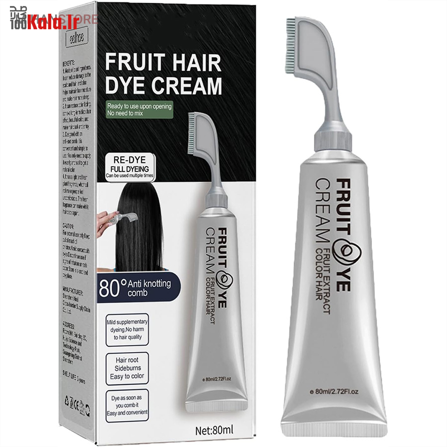 رنگ گیاهی رفع سفیدی مو (شانه دار) 7 رنگ گیاهی رفع سفیدی مو (شانه دار) - Image 7